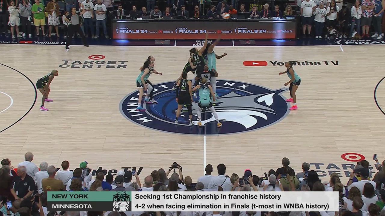Minnesota Lynx vs. New York Liberty - Game Highlights